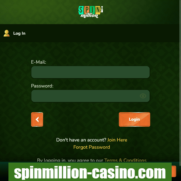 Connexion au compte – Formulaire