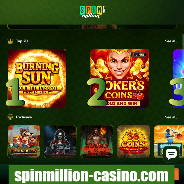 Top 20 et jeux exclusifs